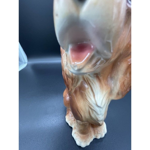 Vintage Royal Copley Cocker Spaniel Planter Brown Dog Figurine 1950’s - Picture 9 of 9